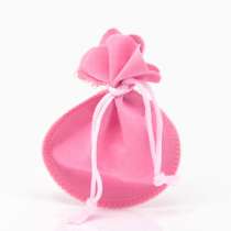 Розовый бархатный мешочек для украшений, в Перми
