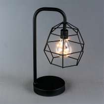 LM-052 Black /6 Светильник декоративный, LED, на батарейках (R3*3) размер 19x14x32, в Москве