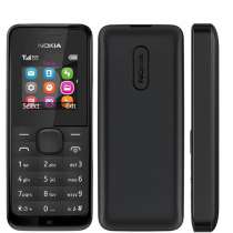 Телефон мобильный Nokia 105 Dual Sim Black, в г.Тирасполь