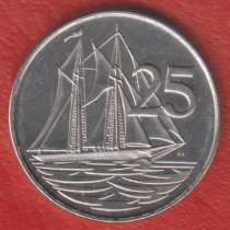 Каймановы острова 25 центов 2008 г. Кайманы магнитная, в Орле