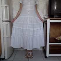 новое льняное белое платье, в Ростове-на-Дону
