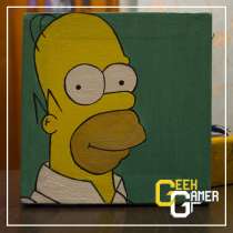 Картина Гомер Симпсон (холст/масло), в Уфе