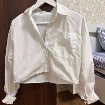 Рубашка, s, укороченная школьная, в Тобольске