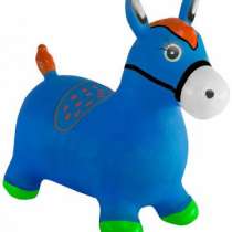 Лошадь-прыгунок синяя KID-HOP - это мечта, в Москве