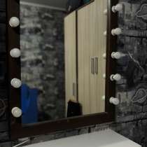 Зеркало с подсветкой и полка, в Стерлитамаке