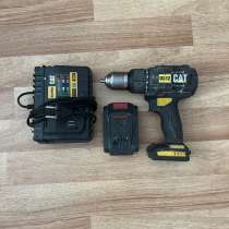 Дрель-шуруповерт CAT DX12 1 for All 18V, Li-Ion, 2 А*ч, кейс, в Новосибирске