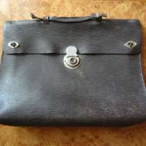 Старинный кожаный портфель для документов, в г.Луганск