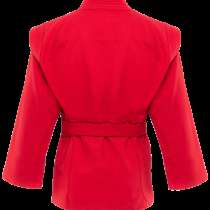 Куртка для самбо Junior SCJ-2201, красный, р.5/180, в Сочи