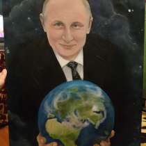 Картина маслом "Путин", в Санкт-Петербурге
