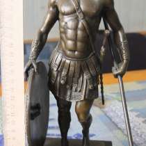 Бронзовая статуэтка Спартанец, современная бронза, в Ставрополе