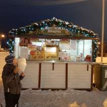 Продавец на пл. кирова на рождественскую ярмарку, в Петрозаводске