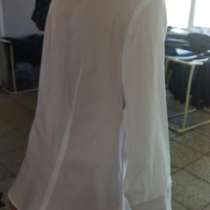 Блуза белая женская приталенная, в Королёве