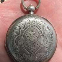 Серебряные карманные часы Georges Favre Jacot, серебро 84 пр, в Ставрополе