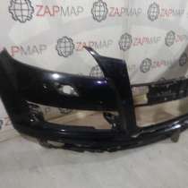 Бампер передний под фароомыватели Audi Q7 4L, в Москве