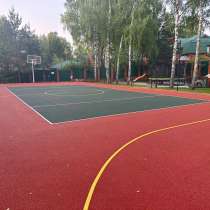 Резиновое покрытие для спортивных площадок, в Москве