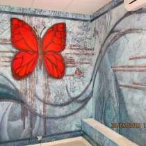 Декоративная штукатурка, декоративная покраска стен в Рязани, в Рязани