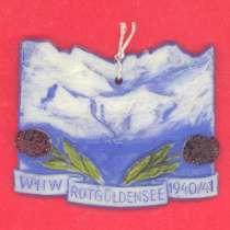 Германия 3 рейх Зимняя помощь WHW Гау Зальцбург Ротгюльдензе, в Орле