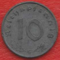 Германия 10 пфеннигов 1941 г. G Карлсруэ, в Орле