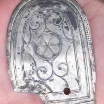 Серебряная накладка на навершие рукояти шашки, царская Росси, в Ставрополе