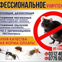 Уничтожение насекомых и грызунов ., в г.Бишкек