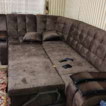 Комплект угловой диван с креслом, в Краснодаре