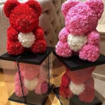 Мишка из роз / Teddy bear rose | Оригинальный подарок, в Москве