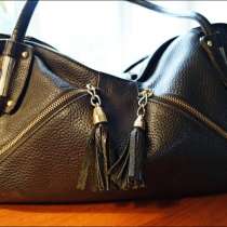 Продам черную кожаную сумку фирмы Терган , в Екатеринбурге