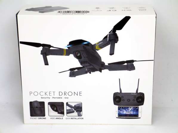 Квадрокоптер S168 Pocket Drone D5HW mini дрон с WiFi камерой в фото 4