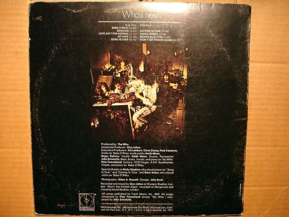 Пластинка The Who &lrm;&ndash; Who's Next в Санкт-Петербурге фото 4