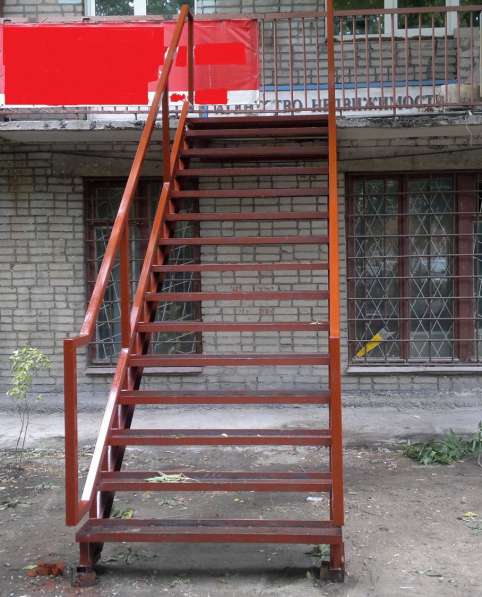 Металлические лестницы в Новосибирске фото 13