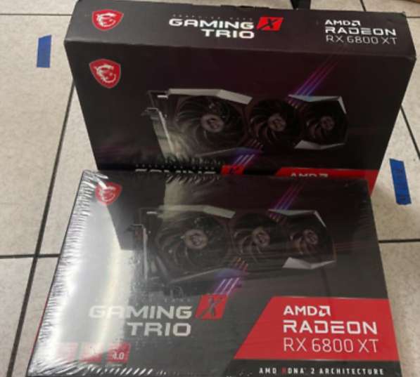 For sell Brand New Factory Sealed MSI Radeon RX 6800 XT