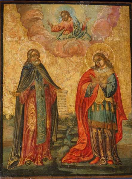 Старинный образ с изображением свя. мученицы Татианы Римской в Санкт-Петербурге фото 11