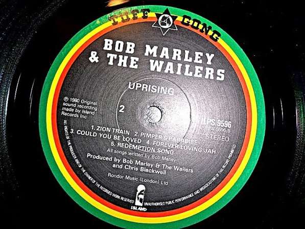 Пластинка виниловая Bob Marley - Uprising в Санкт-Петербурге фото 3