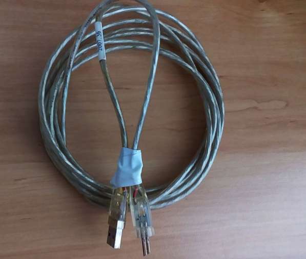 USB кабель для принтеров-сканеров Canon, бу, в отл. состоян в Краснодаре