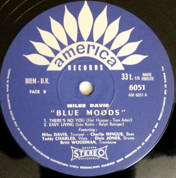 Miles Davis ‎- Blue Moods в Санкт-Петербурге фото 3