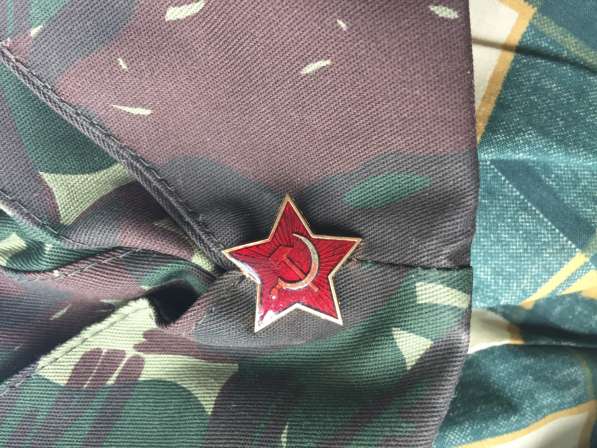 Пилотка женская новая хлопок зеленая звезда значок шапка топ в Москве