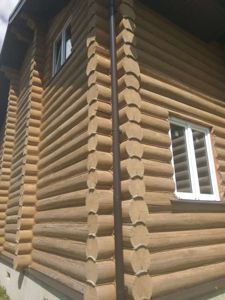 Новый дом из бревна на 60 сотках рядом с озером и лесом в Можайске фото 4