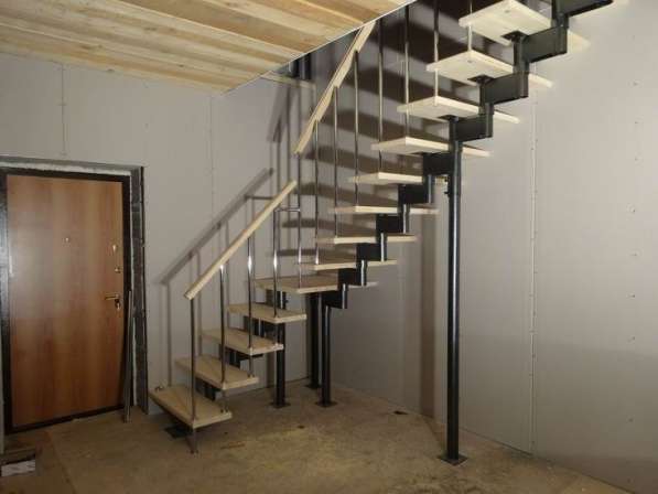 Деревянные и Металлические лестницы по индивидуальным проект в фото 12