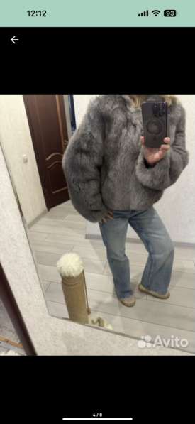 Песцовая натуральная шуба в Москве