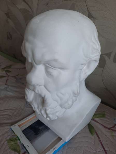Гипсовая голова сократа в Новосибирске фото 4