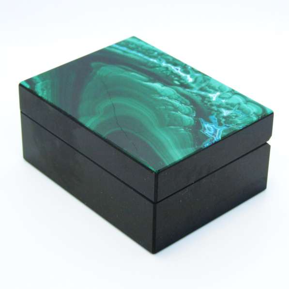 Малахит с Хризоколлой - Коллекционная Шкатулка в Москве фото 9