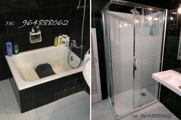 Substituição Banheira por Duche