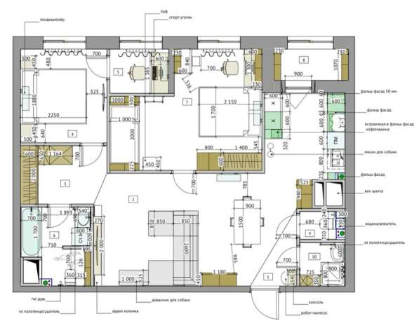 Дизайн интерьера онлайн | Уфа Планировочные решения, 3Д в Уфе фото 9
