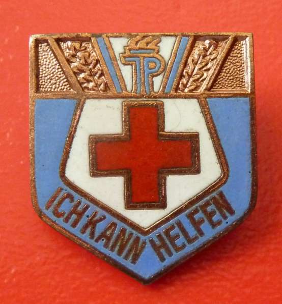 Германия ГДР знак Юный санитар пионер DRK DDR JP в Орле фото 3