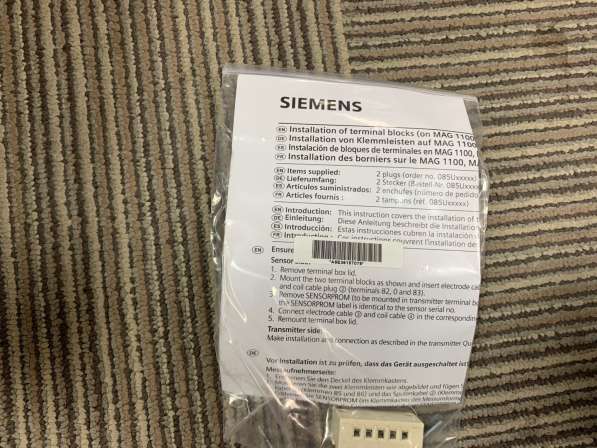Преобразователь сигнала Siemens MAG 6000 7ME6920-2CA10-1AA0 в фото 4