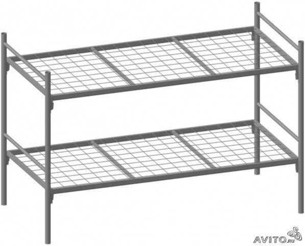 Кровати металлические в разных вариантах конструкций