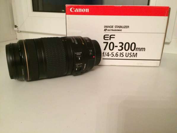 Объектив Canon EF 70-300 mm f/4-5.6 IS USM