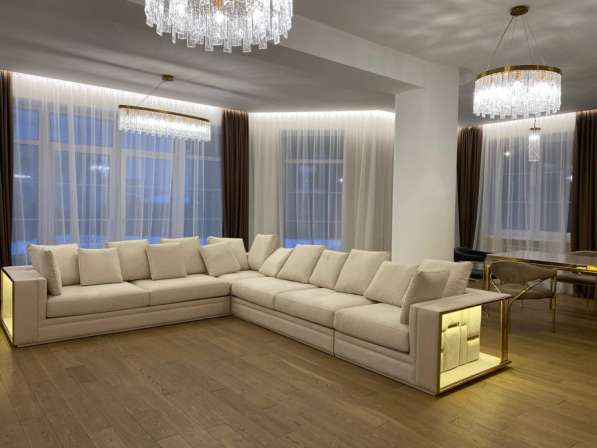 Большой угловой диван в гостиную в Казани фото 8