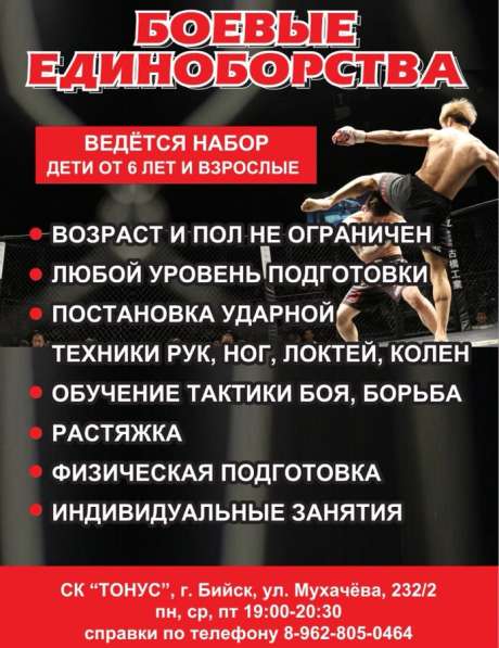 Боевые единоборства