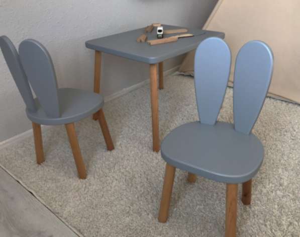 Детский набор столика и 2-х стульчиков в фото 3